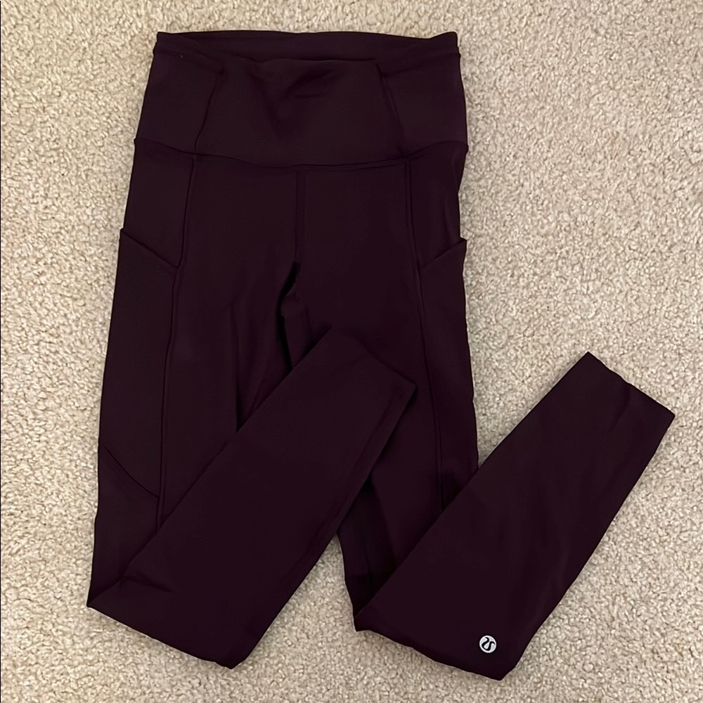 Lululemon Dark Purple Leggings
